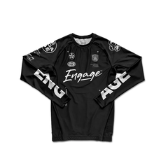 Engage Longsleeve Rash Guard Engage Billboard LS Rash Guard - Black