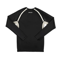 Engage Longsleeve Rash Guard Engage Invictus Long Sleeve Rash Guard - Black