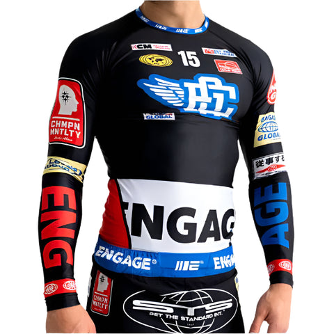 Engage Billboard Long Sleeve Rash Guard - Black
The Billboard Fight Wear...