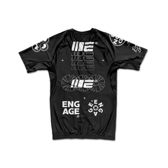 Engage Short Sleeve Rashguards Engage Billboard SS Rash Guard - Black