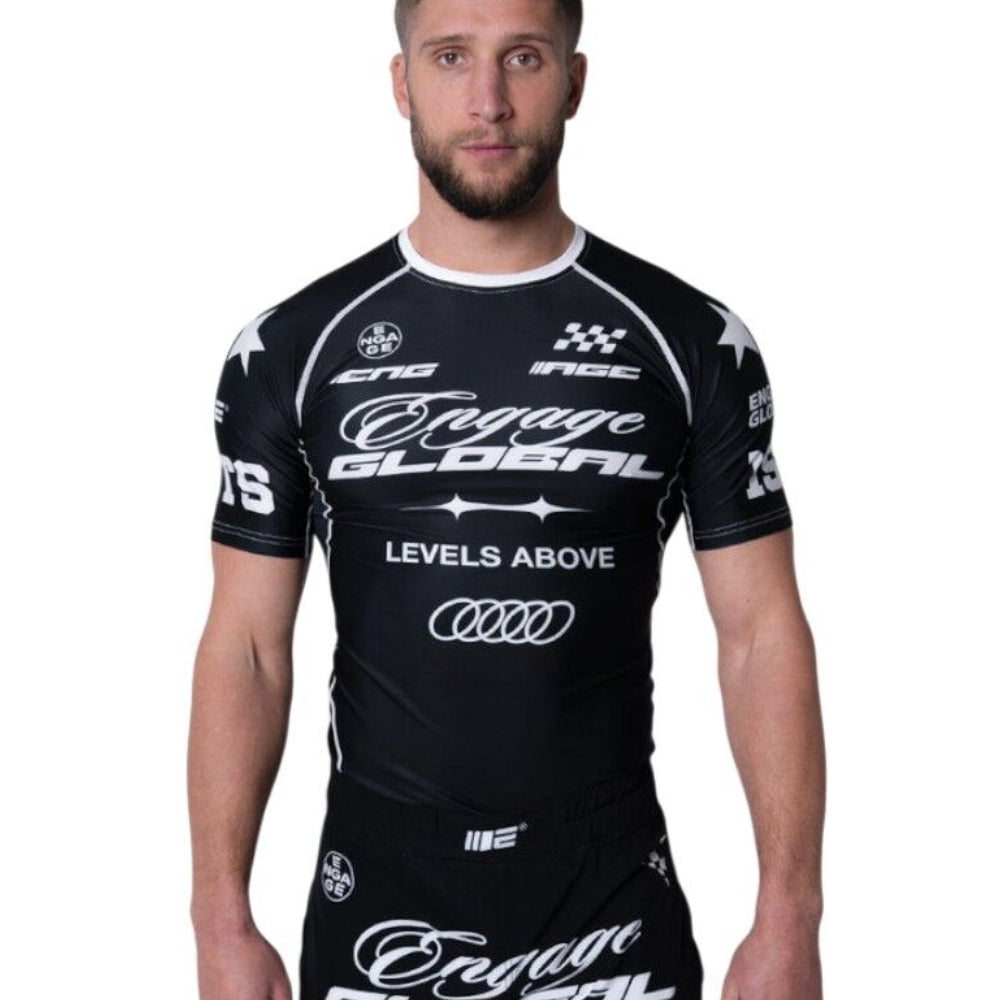 Engage Short Sleeve Rashguards Engage Pit Crew Short Sleeve Rash Guard