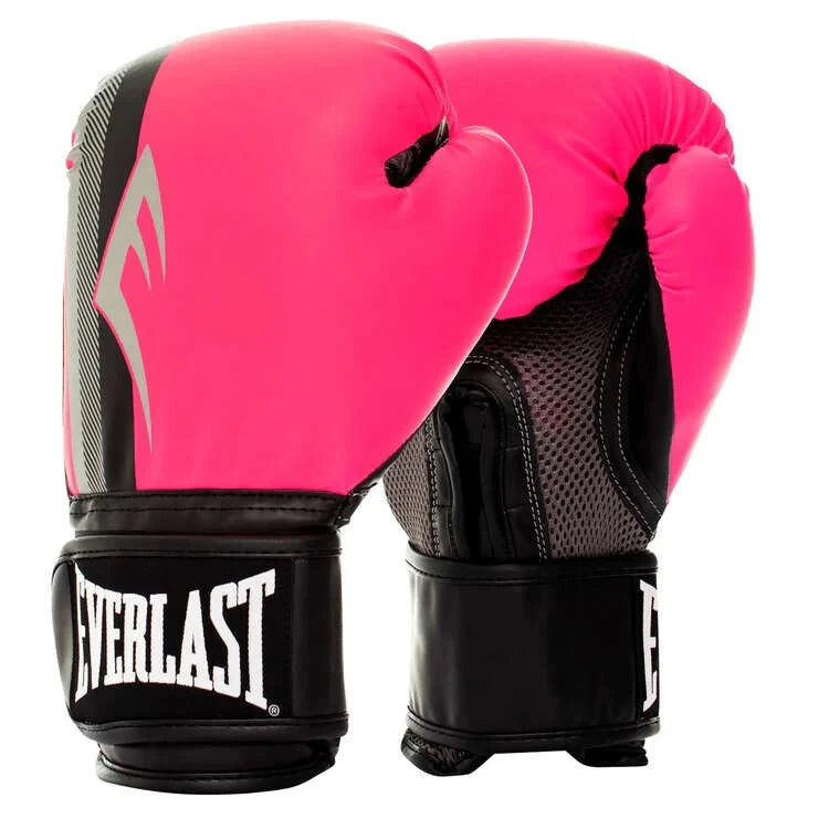 Everlast Pro Style Power Boxing Gloves - Pink/Black