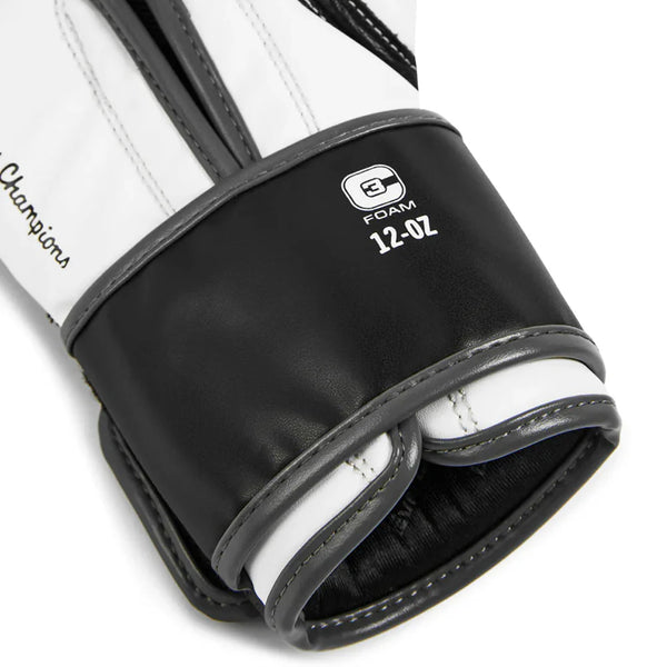 Everlast Boxing Gloves Everlast Powerlock OG Advanced Boxing Gloves - Black/White/Grey
