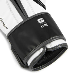 Everlast Boxing Gloves Everlast Powerlock OG Advanced Boxing Gloves - Black/White/Grey