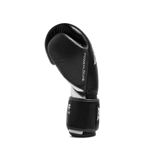 Everlast Boxing Gloves Everlast Powerlock OG Advanced Boxing Gloves - Black/White/Grey