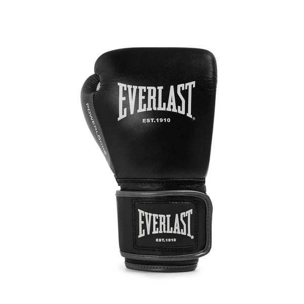 Everlast Boxing Gloves Everlast Powerlock OG Advanced Boxing Gloves - Black/White/Grey