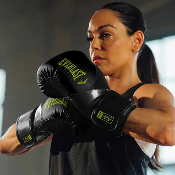 Everlast Boxing Gloves Everlast Protex Boxing Gloves - Black/Green