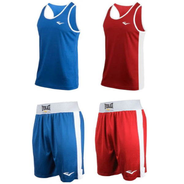 Everlast Competition Boxing Singlet + Shorts Combo