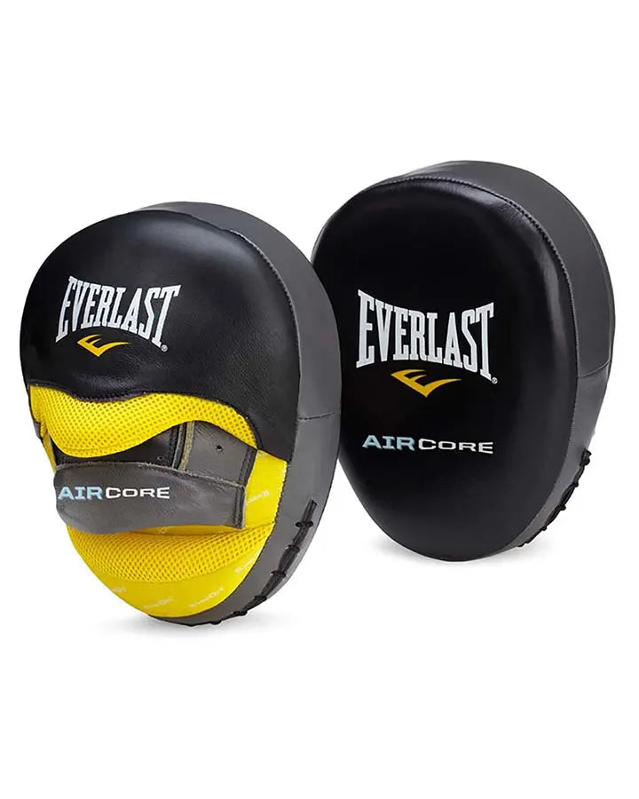 Everlast Leather Aircore Boxing Punch Mitts Focus Pads