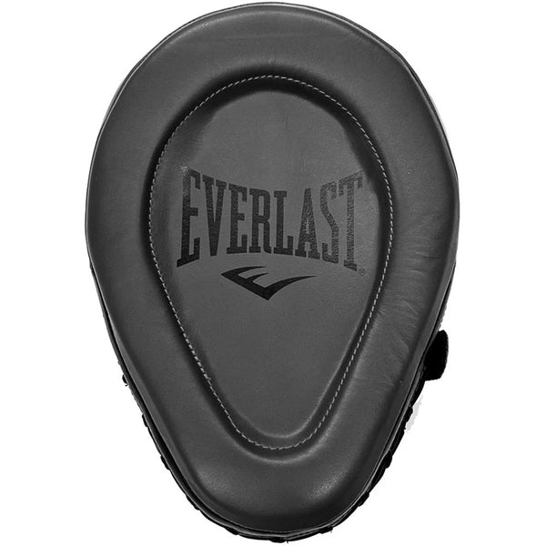 Everlast FOCUS MITTS Everlast Pro Powerlock Leather Boxing Focus Mitts - Grey/Black