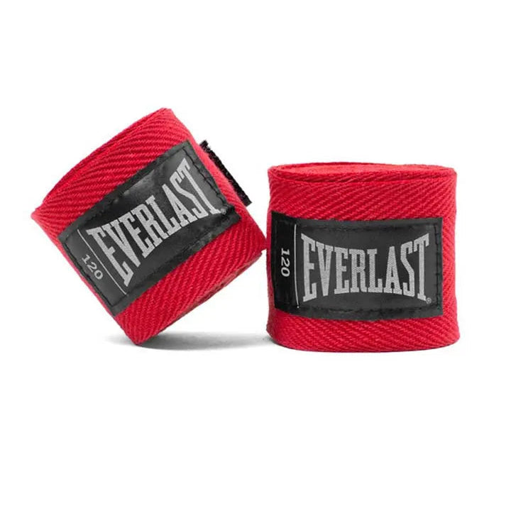 Everlast Hand Wraps & Accessories Everlast Core 120" Boxing Handwraps – Red