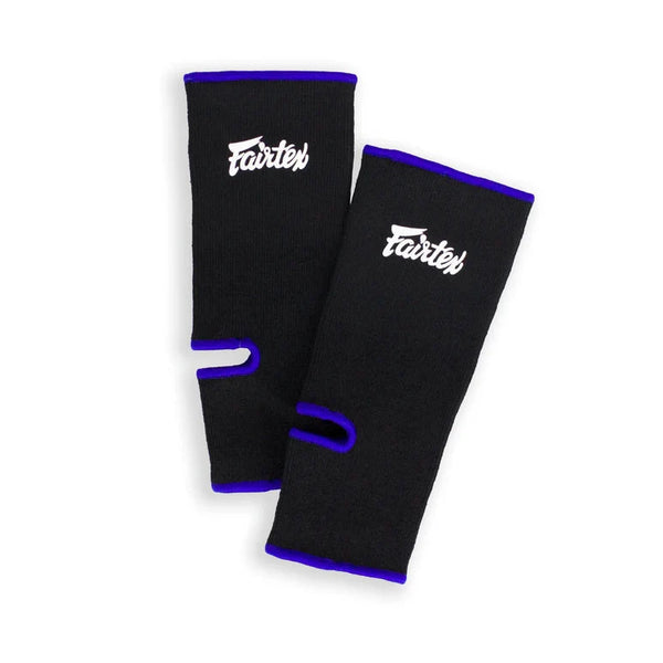 Fairtex Ankle Supports Black/Blue Fairtex Muay Thai Ankle Supports