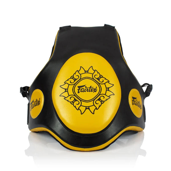 Fairtex Body Protectors Fairtex TV2 Trainers Protective Vest - Black/Gold