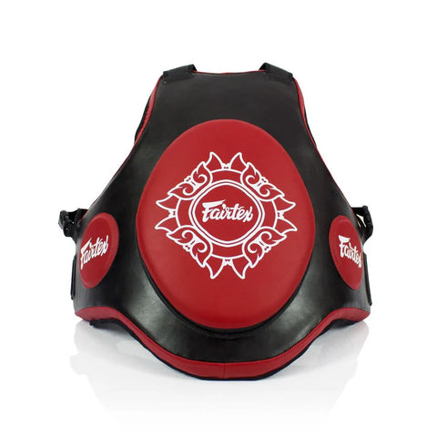Fairtex Body Protectors Fairtex TV2 Trainers Protective Vest - Black/Red