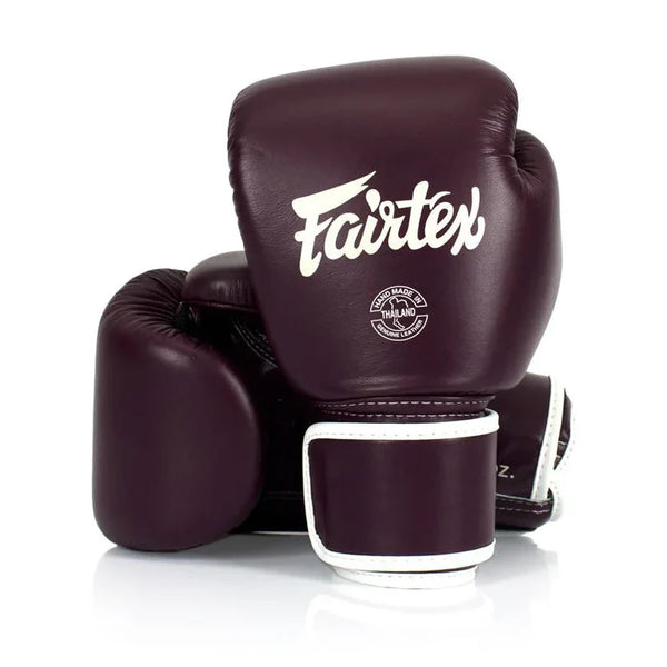 Fairtex Boxing Gloves Fairtex Leather Boxing Gloves BGV16 - Maroon