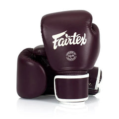 Fairtex Boxing Gloves Fairtex Leather Boxing Gloves BGV16 - Maroon