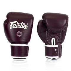 Fairtex Boxing Gloves Fairtex Leather Boxing Gloves BGV16 - Maroon