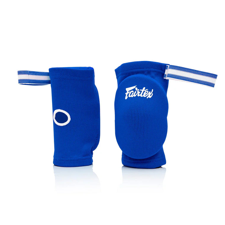 Fairtex EBE1 Fabric Elbow Pads - Blue