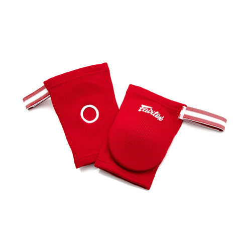 Fairtex Elbow Pads Fairtex EBE1 Fabric Elbow Pads - Red