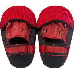 Fairtex Focus Mitts Fairtex Angular FMV12 Focus Mitts – Black/Red