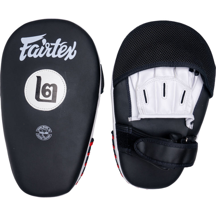 Fairtex Angular FMV12 Focus Mitts – Black/White