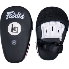Fairtex Focus Mitts Fairtex Angular FMV12 Focus Mitts – Black/White