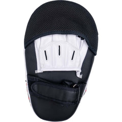 Fairtex Focus Mitts Fairtex Angular FMV12 Focus Mitts – Black/White
