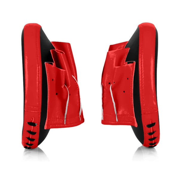 Fairtex Focus Mitts Fairtex FMV15 Micro Focus Mitts - Black Red