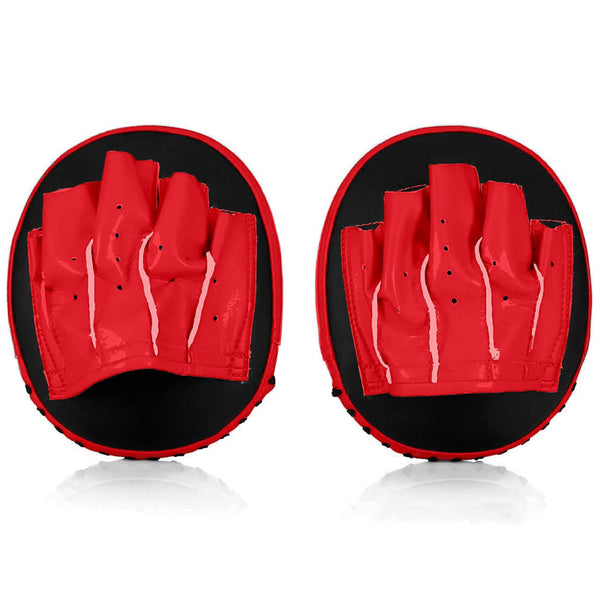 Fairtex Focus Mitts Fairtex FMV15 Micro Focus Mitts - Black Red