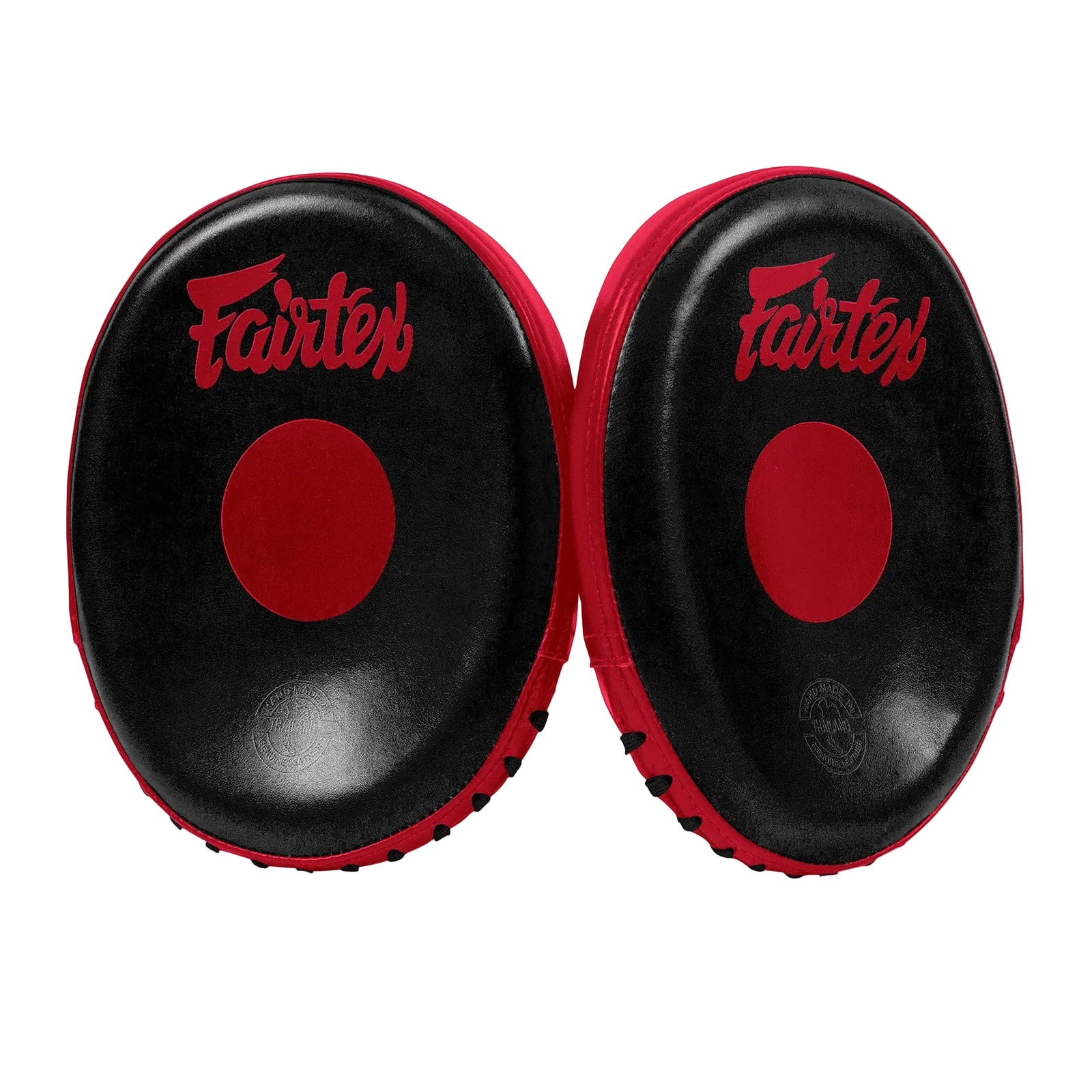 Fairtex Focus Mitts Fairtex FMV15 Micro Focus Mitts - Black Red