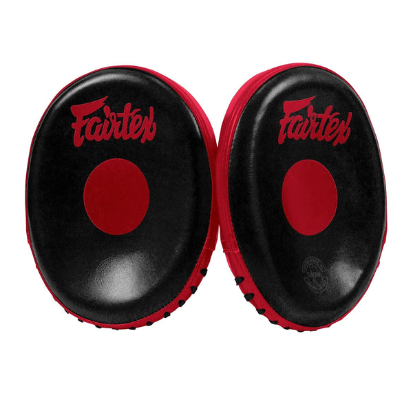 Fairtex Focus Mitts Fairtex FMV15 Micro Focus Mitts - Black Red