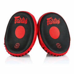 Fairtex Focus Mitts Fairtex FMV15 Micro Focus Mitts - Black/Red