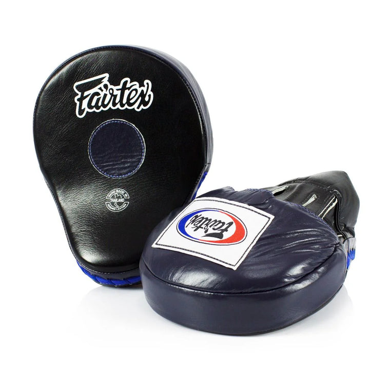 Fairtex FMV9 Ultimate Contoured Focus Mitts - Black/Blue