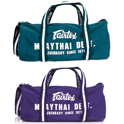Fairtex Gear Bags Blue Fairtex Bag 9 Barrel Bag