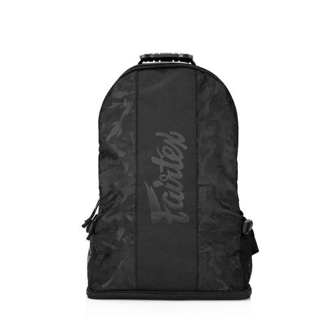 Fairtex Gear Bags FAIRTEX Camo Backpack Bag4 - Black