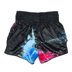 Fairtex Muay Thai Shorts Fairtex Black Acid Jazz Muay Thai Shorts BS1938