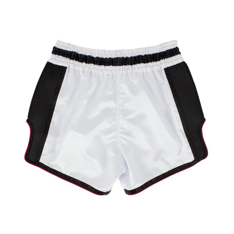 Fairtex Muay Thai Shorts Fairtex Slim Cut Muay Thai Shorts White Vanorn