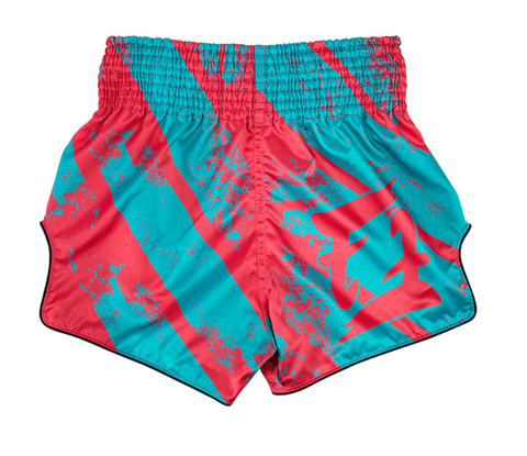 Fairtex Muay Thai Shorts FAIRTEX - Street King Muay Thai Shorts - Green/Purple (BS1928)