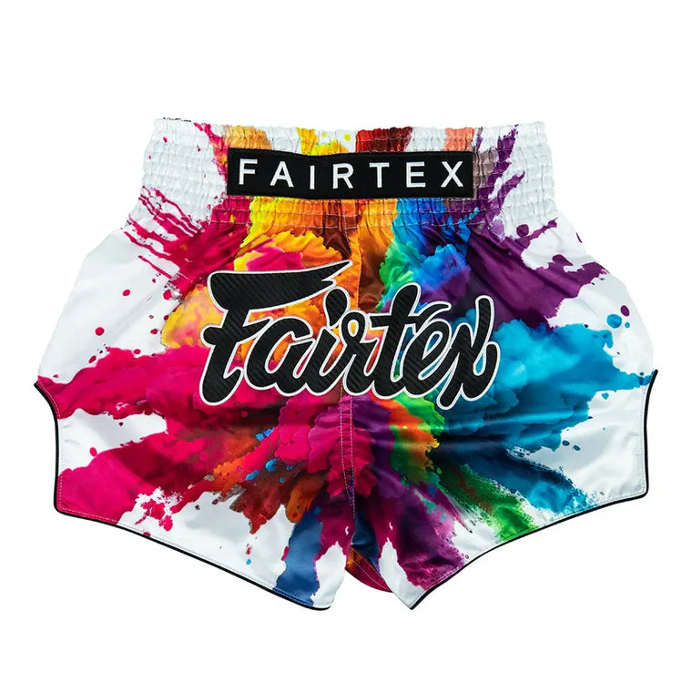 Fairtex White Funky Soul Muay Thai Shorts BS1939