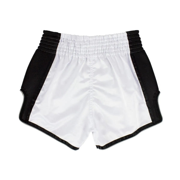 Fairtex Muay Thai Shorts Fairtex White Slim Cut Muay Thai Boxing Shorts BS1707