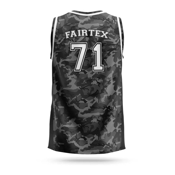 Fairtex Muay Thai T Shirts Fairtex JS12 Camo Muay Thai Jersey