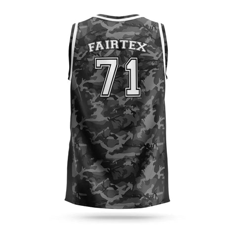 Fairtex Muay Thai T Shirts Fairtex JS12 Camo Muay Thai Jersey