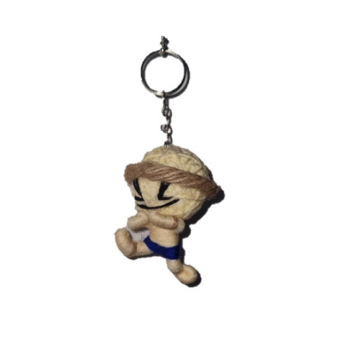 Muay Thai Man Keyring