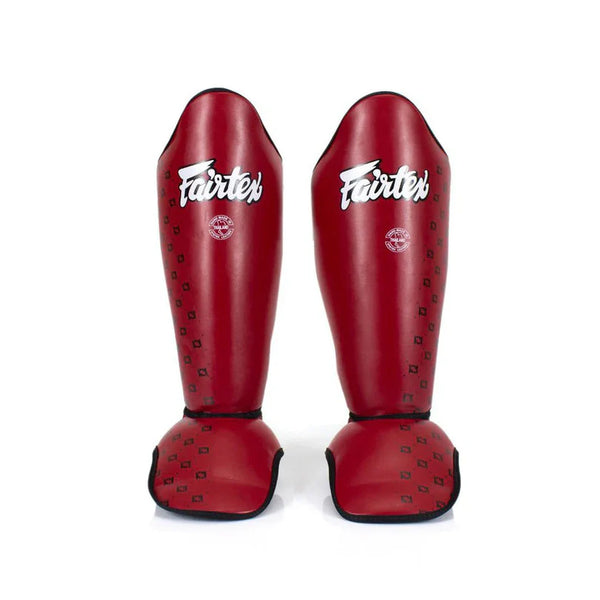Fairtex Shin Guards Fairtex Competition Shin Pads Sp5 - Red