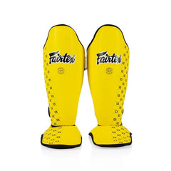 Fairtex Shin Guards Fairtex Competition Shin Pads Sp5 - Yellow