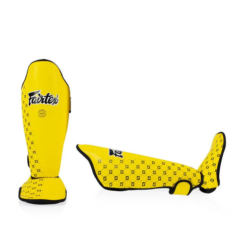 Fairtex Shin Guards Fairtex Competition Shin Pads Sp5 - Yellow