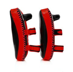 Fairtex Thai Pads Fairtex Curved Thai Kick Pads KPLC2 - Black/Red