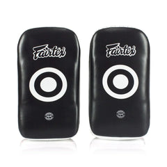 Fairtex Thai Pads Fairtex Curved Thai Kick Pads KPLC2 - Black/White