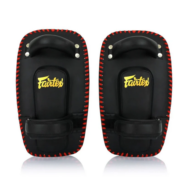 Fairtex Thai Pads Fairtex KPLC6 Lightweight Curved Thai Pads - Black/Gold