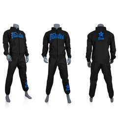 Fairtex Weight Management Fairtex VS3 Sauna Sweat Suit - Black/Blue